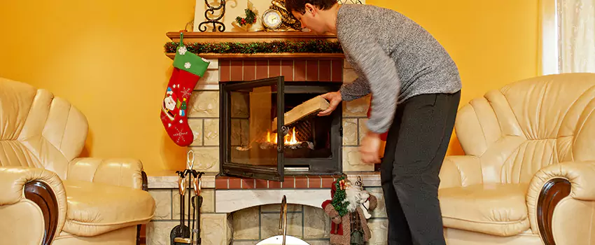 Gas to Wood-Burning Fireplace Conversion Services in Bryan, Texas