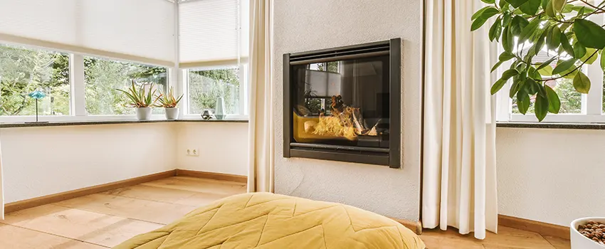 Residential Fireplace Ceramic Glass Installation in Bryan, TX
