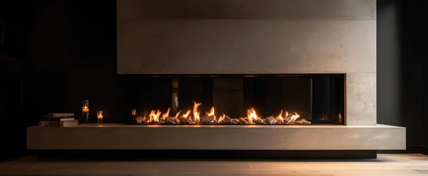 Gas Fireplace Ember Bed Design Services in Bryan, Texas