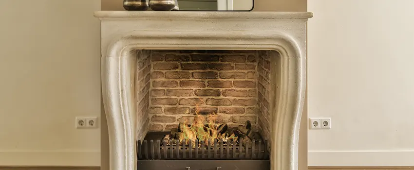 Vintage-style Fireplace Redesign in Bryan, Texas