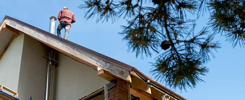 Prefab Chimney Flue Installation in Bryan, TX