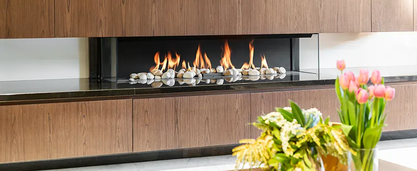 Double-height Fireplace Design Refurbishment in Bryan, Texas